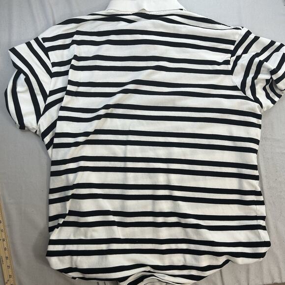 Polo Ralph Lauren Men's Polo Shirt Pullover S/S Black White Striped 4XLT Tall - Picture 7 of 9